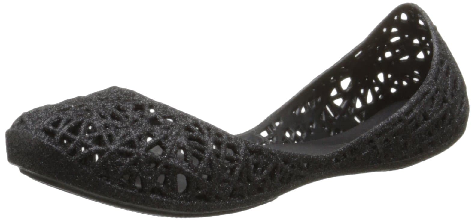 Mini Melissa Mel Campana Zig Zag Ballet Flat (Little Kid)