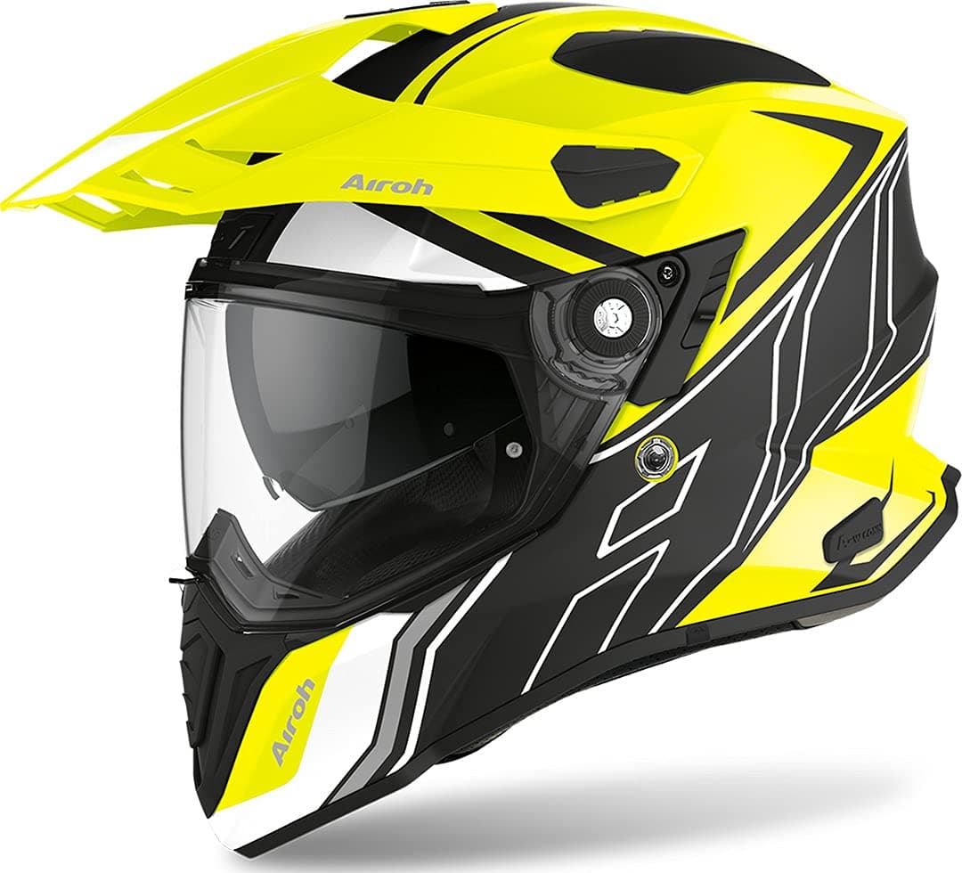 Airoh HELMET COMMANDER DUO YELLOW MATT XL