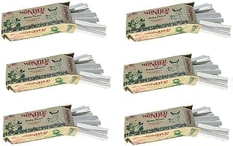 Saponharsh Natural Limestone Dust-Free Slate Chalk Pencils for Schools White Slate Pencils For Adults and Children Salati Chalk Box 6 PC