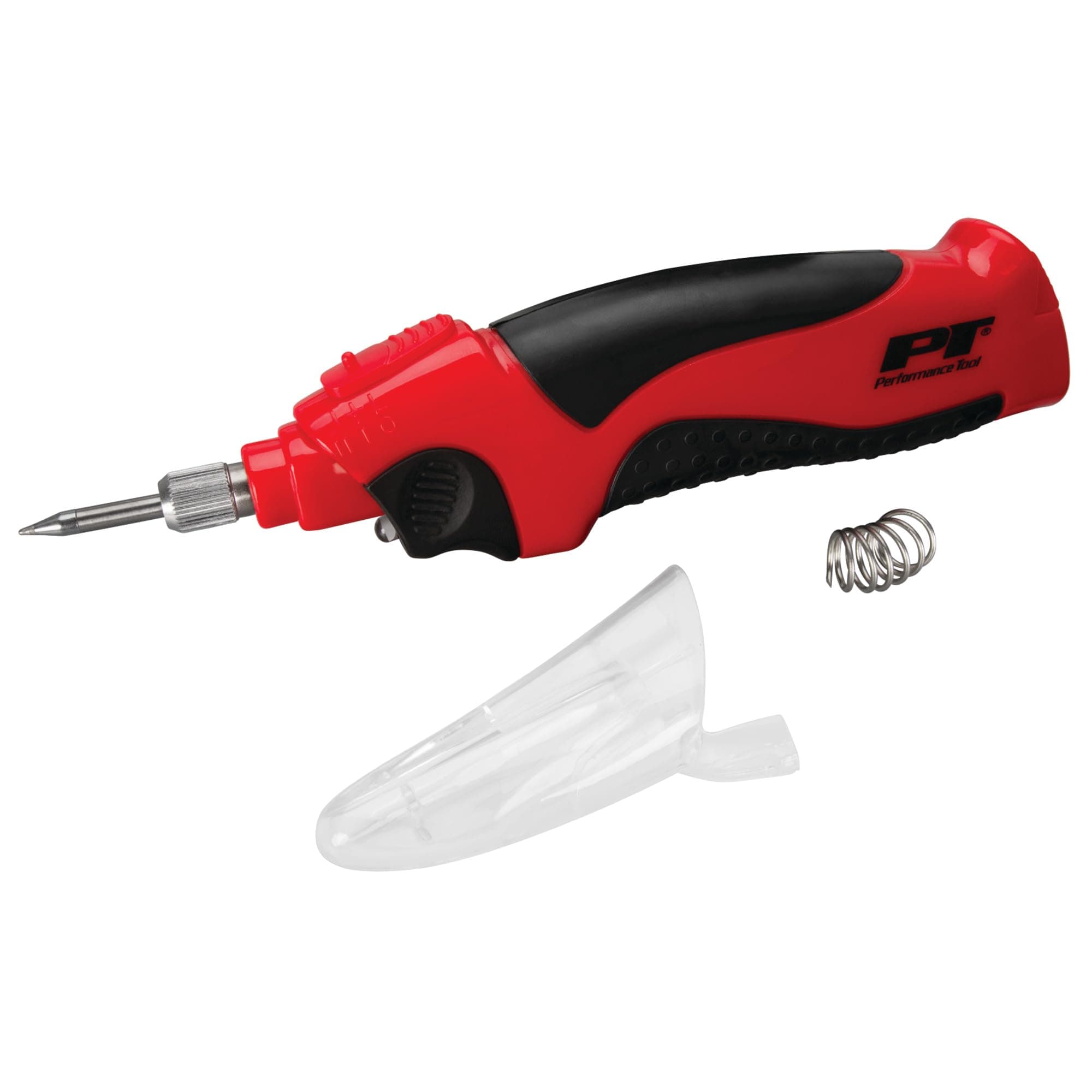 Performance Tool W2000 Cordless Soldering Iron, Battery Powered Solder Iron with LED Spot Light