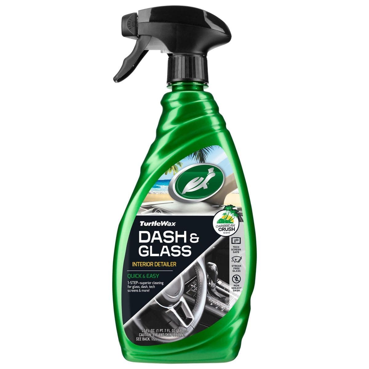 Turtle Wax T-930 Dash and Glass Protectant with Foaming Trigger - 23 Fl Oz.
