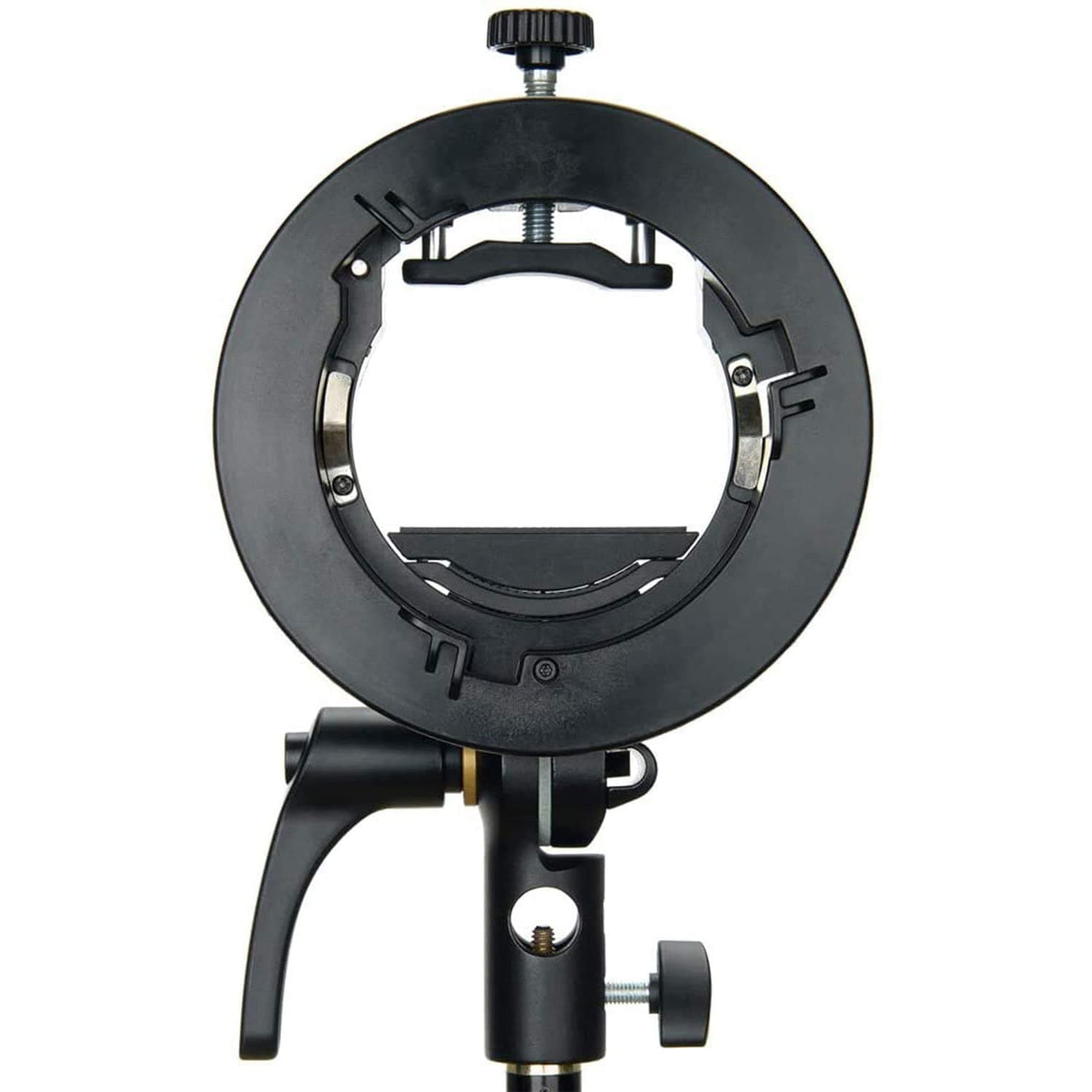S2 Speedlite Bracket for Godox AD200Pro, AD200, AD400Pro, for V1 Round Head Speedlite, V860II / TT685 / TT350 Series, S-Type Bracket Updated Version Bowens Mount Holder