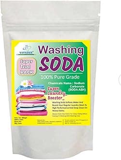 Super Washing Soda Powder 400gm, Pack of 1