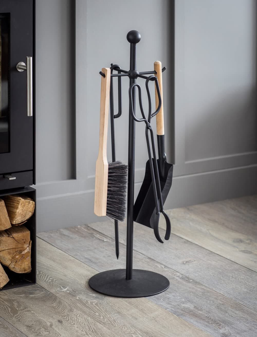 Garden Trading Jutland Fireside Tool Set - Steel