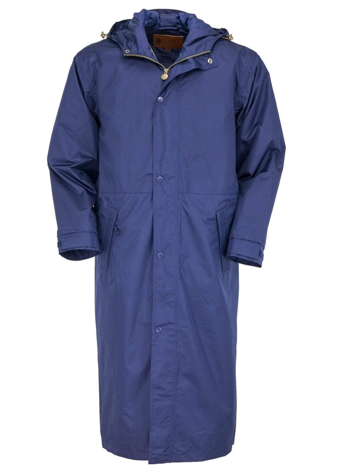 Outback Trading Women's 2406 Pak-a-roo Duster Waterproof Windproof Seam-Sealed Long Sleeve Rain Coat
