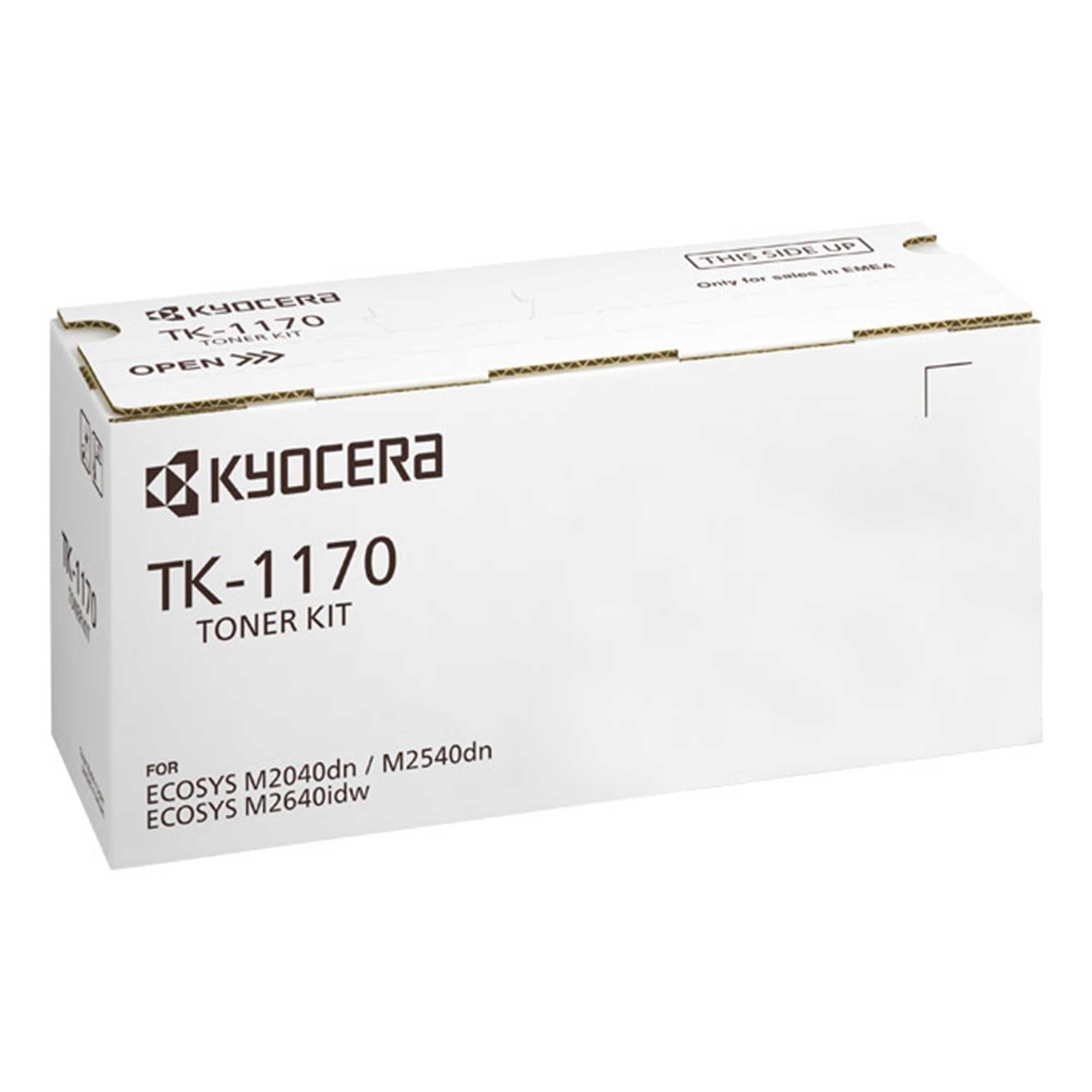 TK-1170 Toner Black, 7,200 Pages, Original Premium Printer Cartridge 1T02S50NL0 for ECOSYS M2040dn, M2540dn, M2640idw