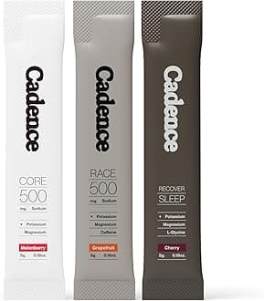 Cadence Sachets Complete Variety Pack - Carton (5g x 30) Science-Backed Hydration | Electrolyte Formula for Performance & Recovery | Vegan, Keto & Paleo Friendly