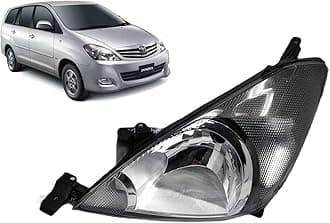 Auto Pearl Headlight Assembly Compatible with Innova Type-2 (2009-2012) (Left/Passenger Side)