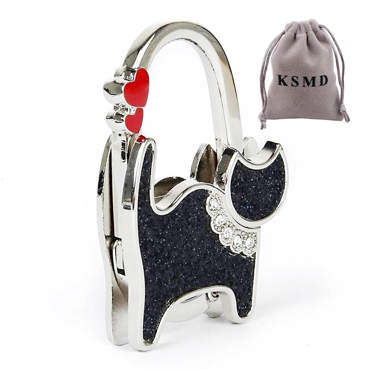 KSMD Variety Design Purse Hooks for Table and Bars,Portable Purse Hanger Organizers Hooks Handbag Pocketbook Holder Bag Storage for Desk,Foldable Folding Purse Table Hook Hanger