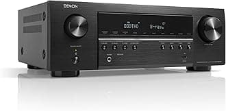 Denon AVC-S670H 5.2 Channel AV Amplifier, Home Cinema Amplifier, Alexa Compatible, Dolby DTS-HD, Bluetooth, AirPlay 2 and HEOS Built-in Multiroom Audio