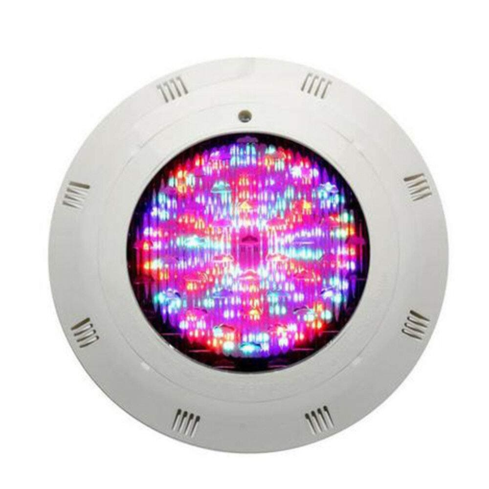 Eapmic 18W 12V Colorful RGB 252 LED Underwater Light IP68 Waterproof Remote Control Swimming Pool Lamp SPA Pond Fountain Light
