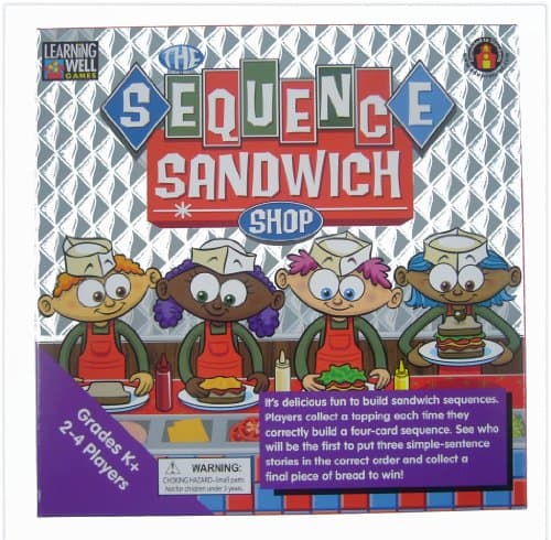 Edupress The Sequence Sandwich Shop Game ~ Level 2, Grades K+