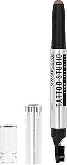 TattooStudio Brow Lift Stick Makeup with Tinted Wax Conditioning Complex, Soft Brown, 1 Count