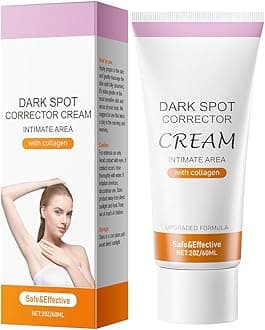 Dark Spot Corrector Cream,Dark Spot Remover for Face and Body with Collagen,Niacinamide,Intimate Areas and Bleaching,Neck,Underarm,Elbow,Inner Thigh and Knees,Bikini Line,Instant Result,2 oz