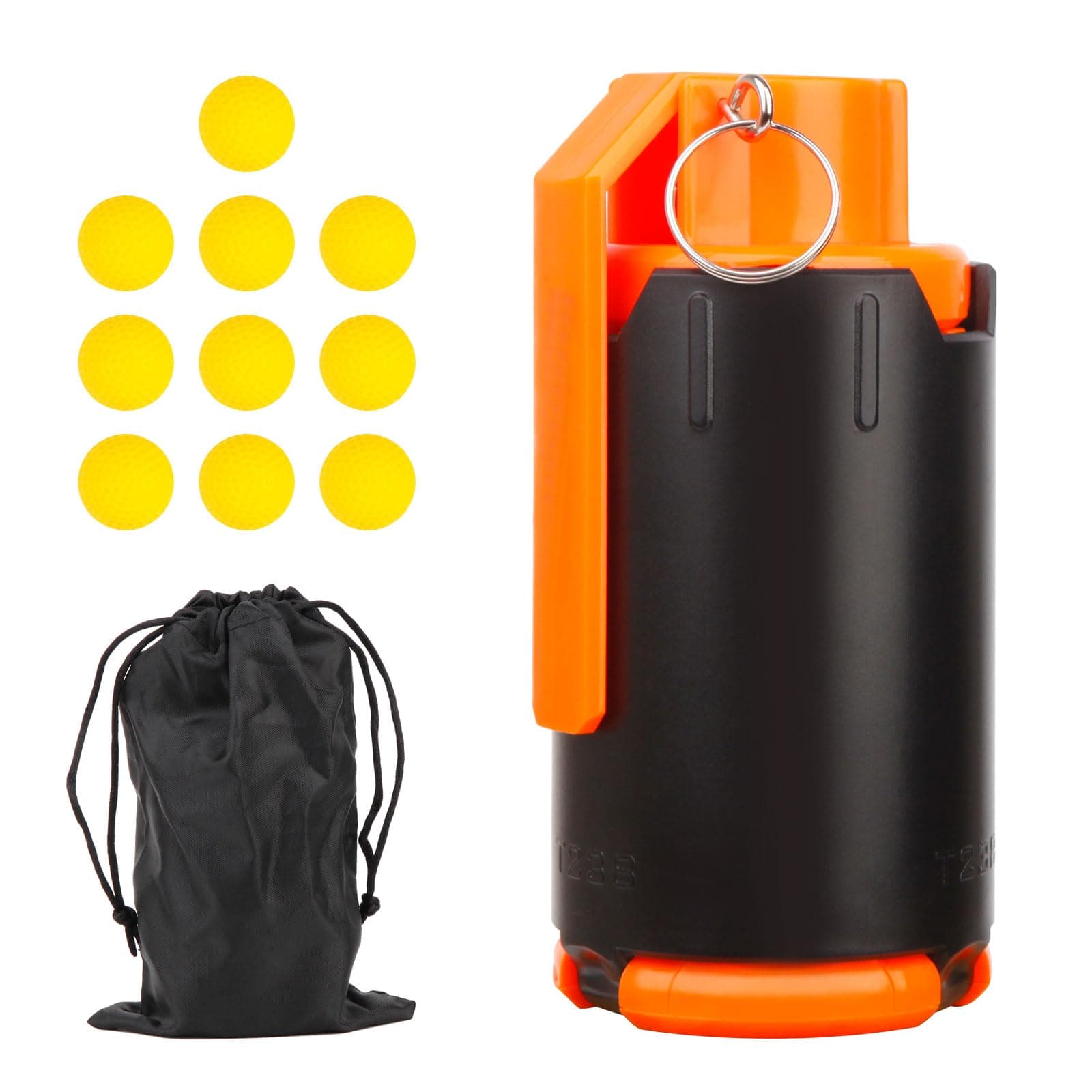 Aevdor CS Grenade, FenglinTech Nerf Rival Soft Foam Bullets Refill Darts Tactical Grenade Blaster