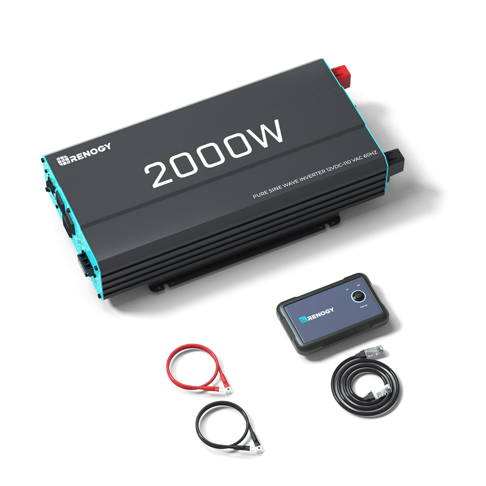 2000W 12V Pure Sine Wave Inverter with Power Saving Mode