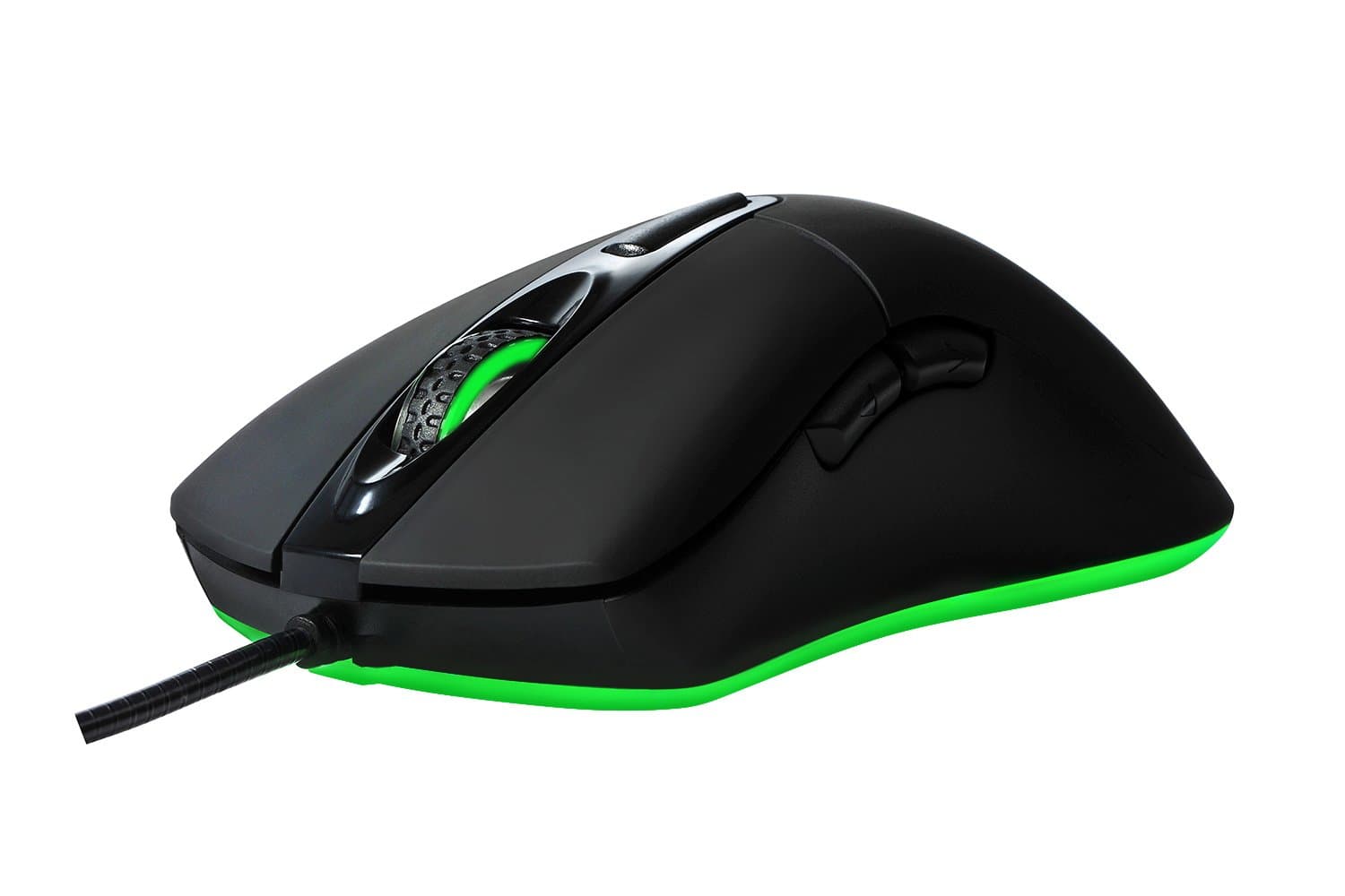 Ergonomic Optical Gaming Mouse Lightweight with 16.8Million Colors Chroma RGB LED Backlit, 6 Programmable Button, 1ms Report Time, 4800DPI for MOBA, FPS Gaming