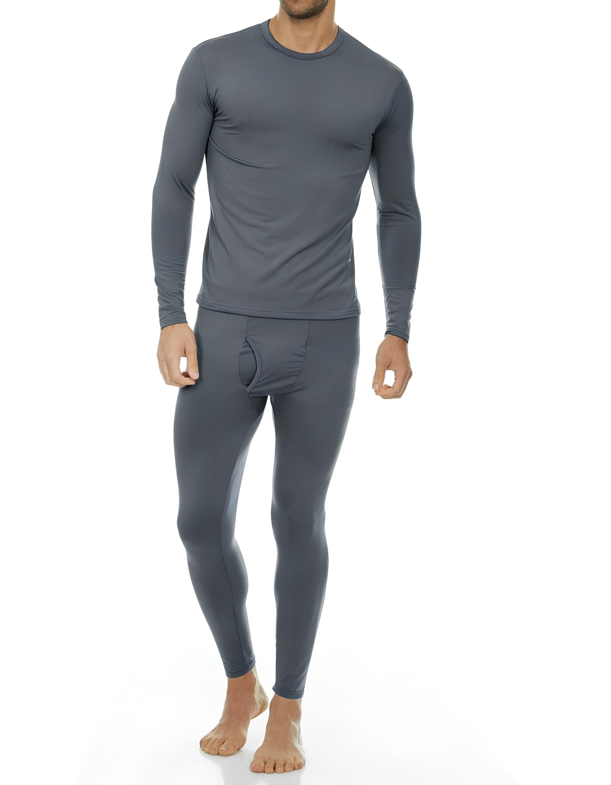 Thermajohn mens Crewneck Base Layer Set (pack of 1)