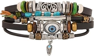 Bracelets for Kids | Leather Bracelet for Girls & Boys | Leather Silicon Wristband for Boys & Girls | Unisex Accessory Jewellery | Birthday Gift