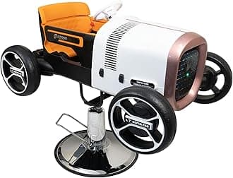 Salon Barber Spa Beauty Equipment,Baby Salon car for Child Hair Cutting Styling Chair,Barber Shop Hair Dressing Equipment for Kids (Heavy duty)