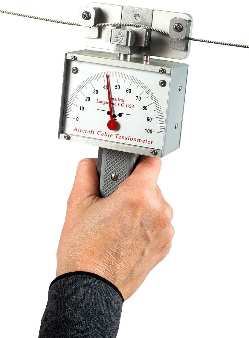 Tensitron CWT-300 Aircraft Cable Tension Meter, Range 40-300 lbs for CWT-5, 10, 15, 20, 25 Cables