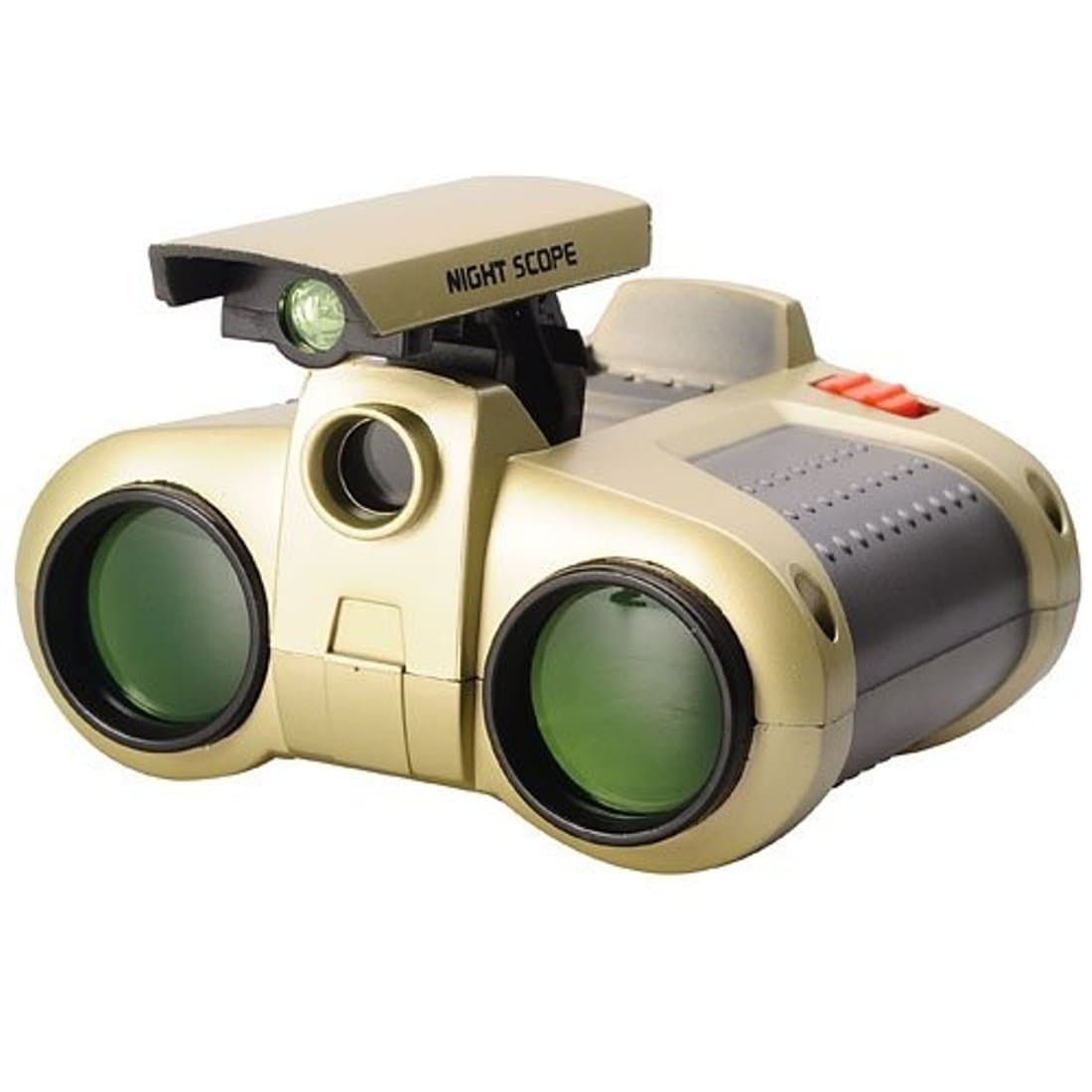 Mahvi Toys Night Scope Spy Binoculars with Pop-Up Light