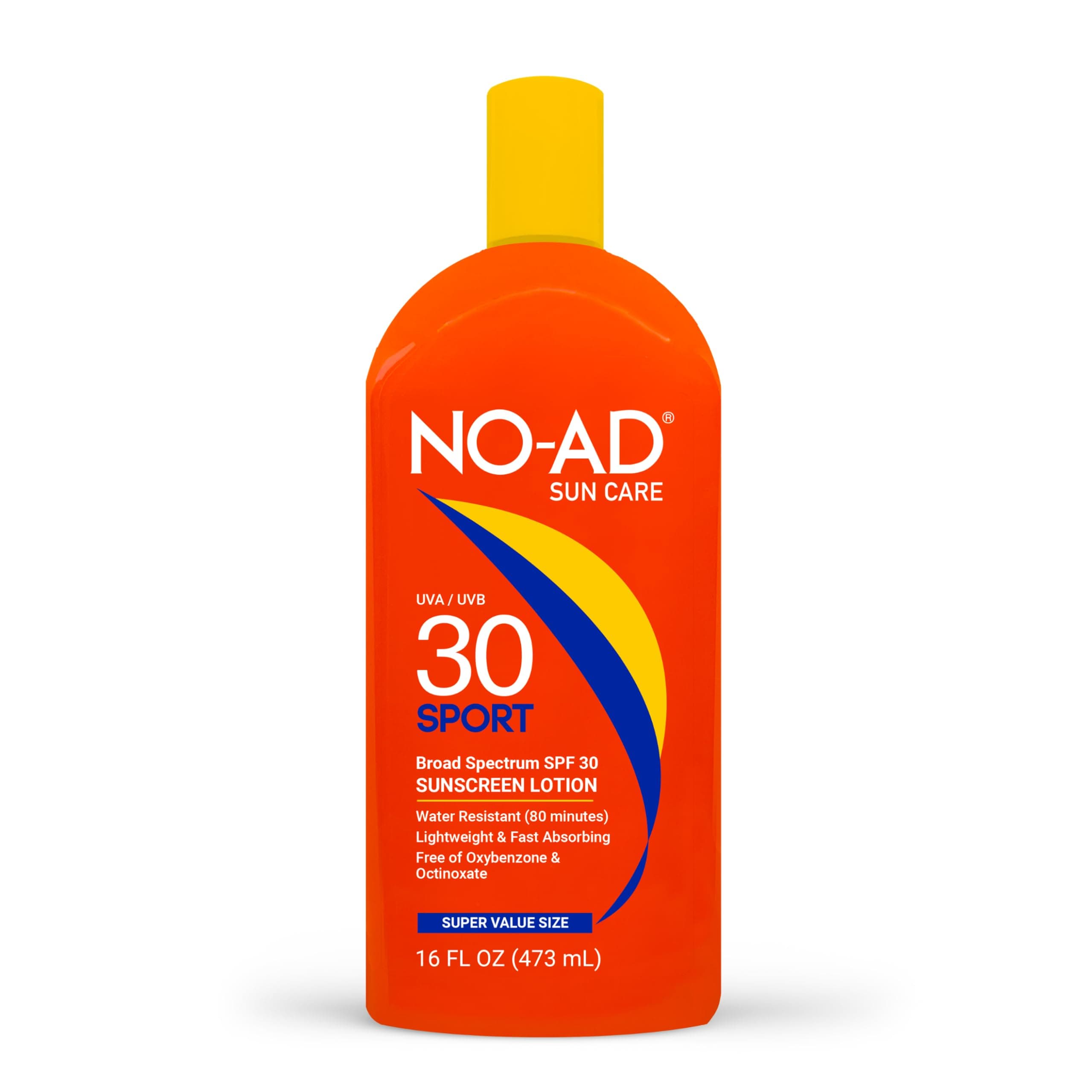 NO-AD | SPF 30 SPORT Sunscreen | 16 fl. oz Bottle