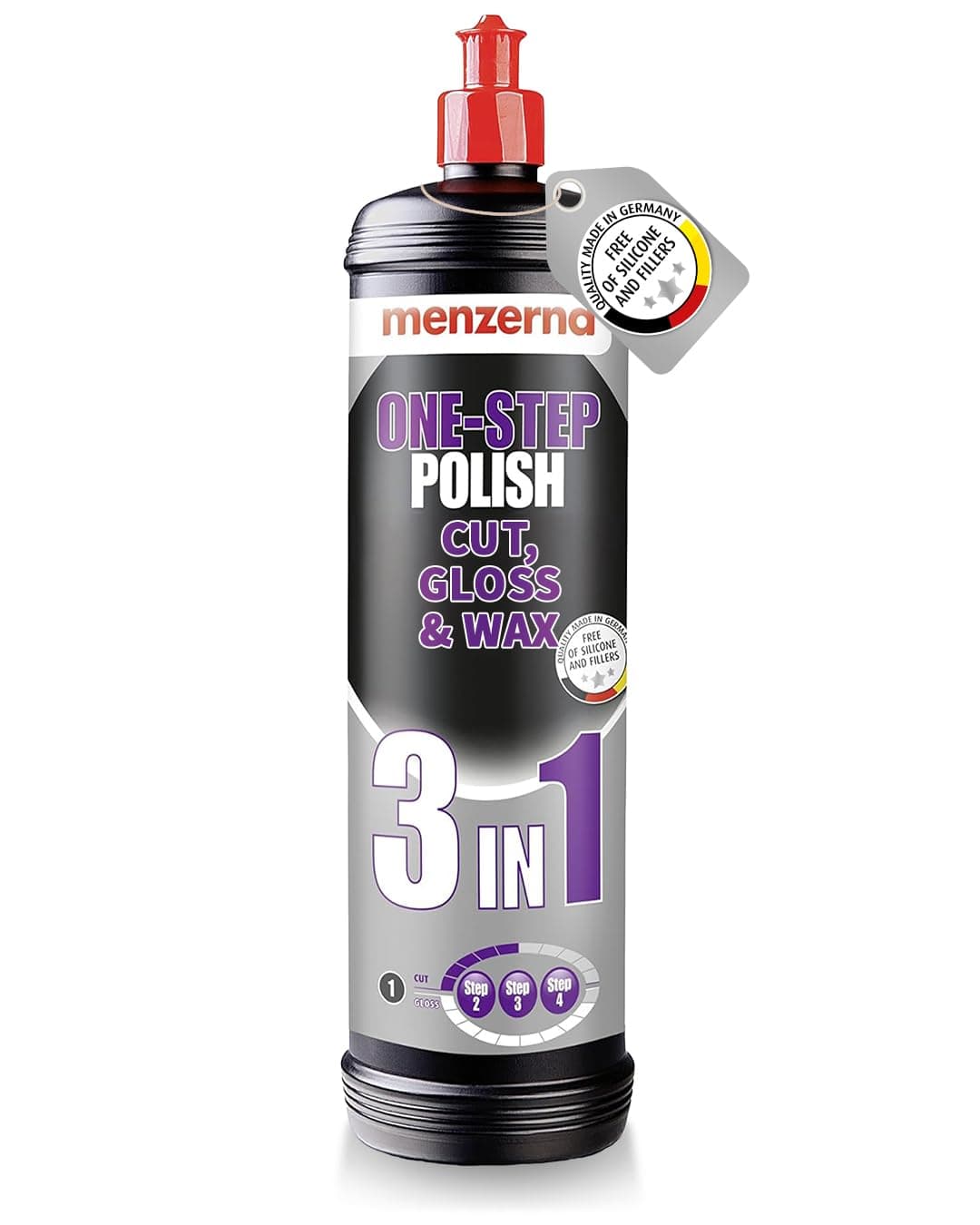 Menzerna 3 in 1 One Step Polish - Medium Cut Polish – high-Gloss Finish and Seal in one (32 fl oz)
