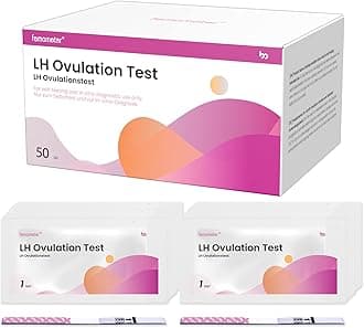 Femometer Ovulation Test Strips, 50 LH Strips for Women Over 99% Accurate & Easy to Use