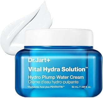 Dr.Jart+ Vital Hydra Solution Water Cream Glow Hydrating Korean Face Moisturizer with Hyaluronic Acid for Glass Skin| Korean Skin Care, 1.69 Fl Oz