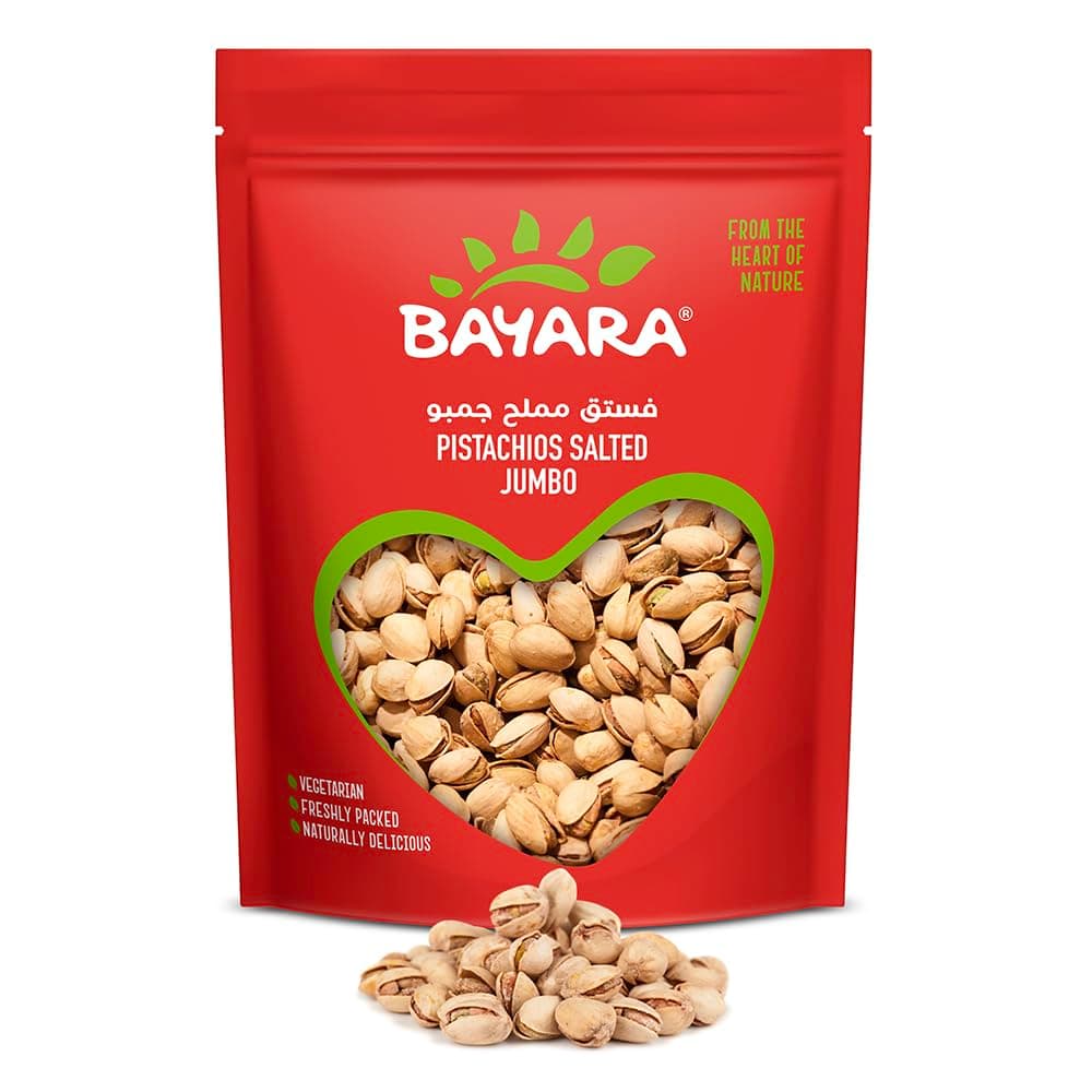 Bayara Pistachios Salted Jumbo, 200g