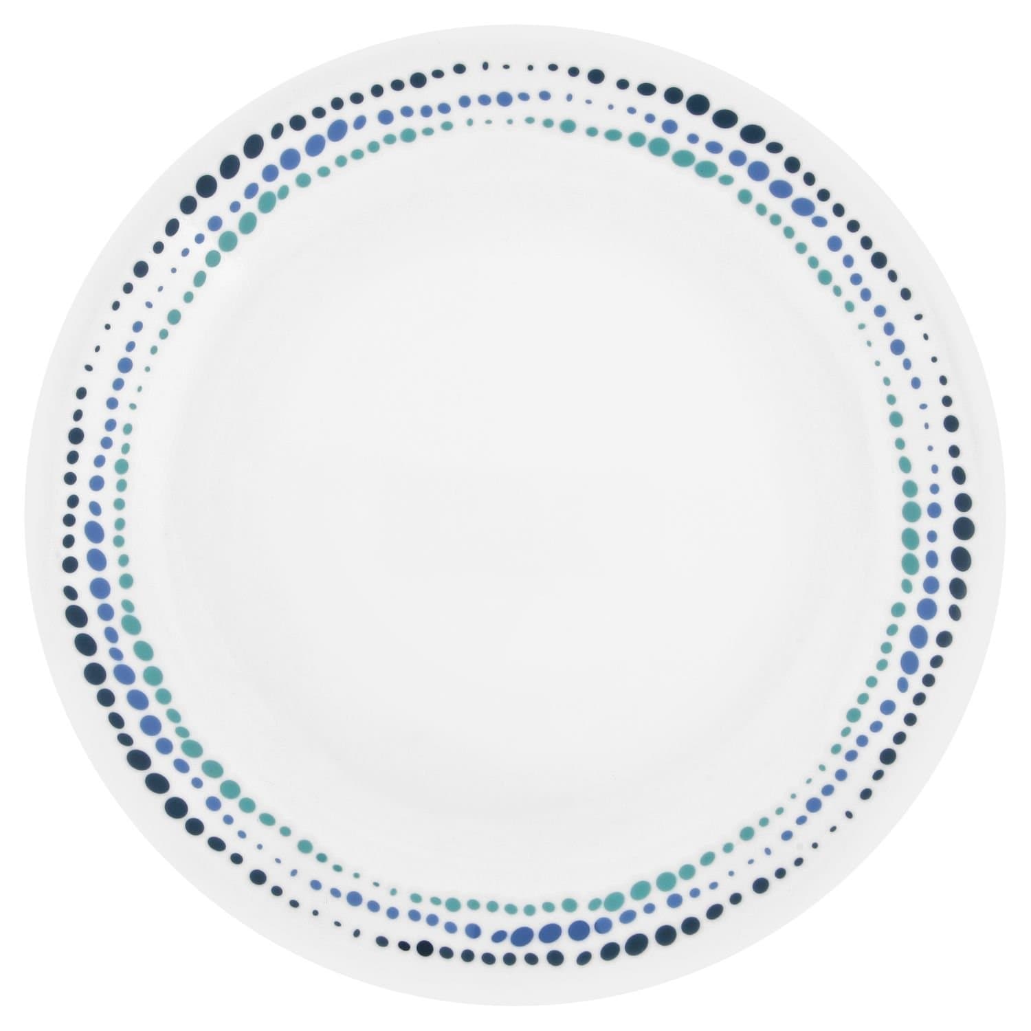 Corelle Livingware Ocean Blues 8.5 Lunch Plate (Set of 4) by Corelle Coordinates