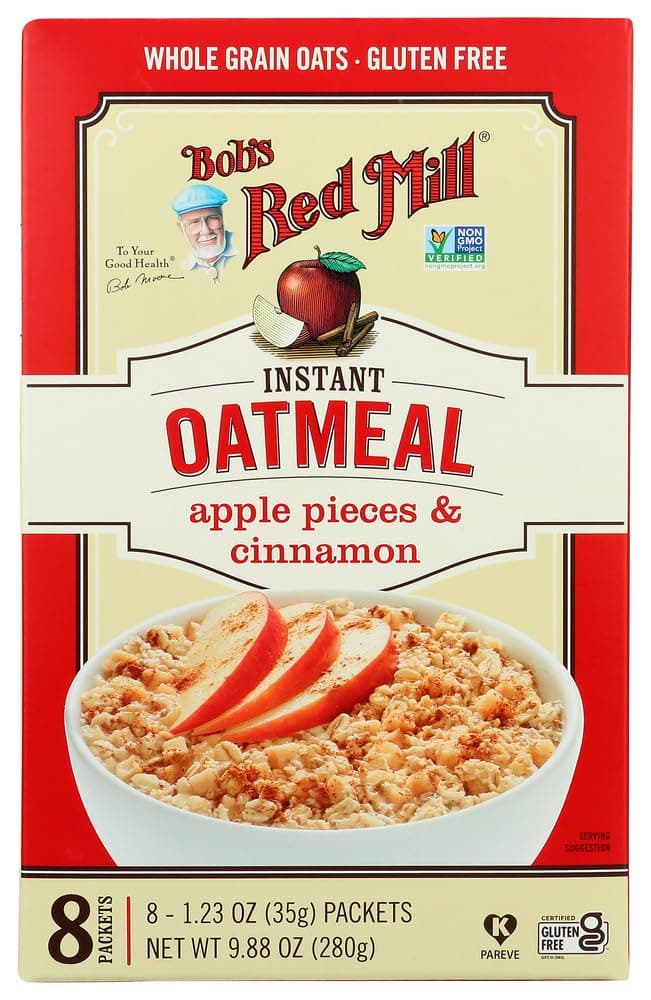 Apple Pieces & Cinnamon Oatmeal Packets