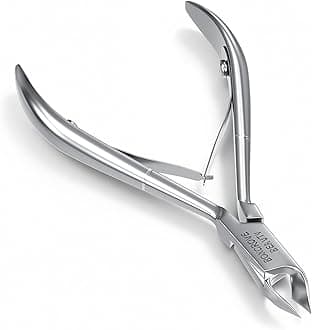 Professional Cuticle Cutter & Pusher Trimmer Manicure Tools with Double Spring– Perfect Nail Care Tool for Manicure & Pedicure Beauty at Home/Spa/Saloon