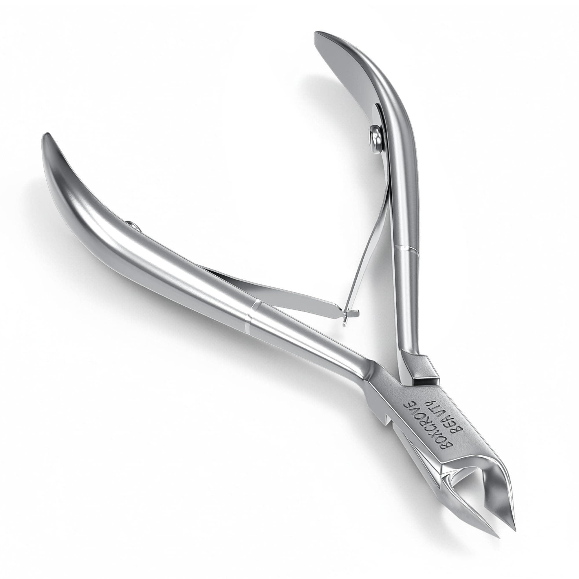 Professional Cuticle Cutter & Pusher Trimmer Manicure Tools with Double Spring– Perfect Nail Care Tool for Manicure & Pedicure Beauty at Home/Spa/Saloon