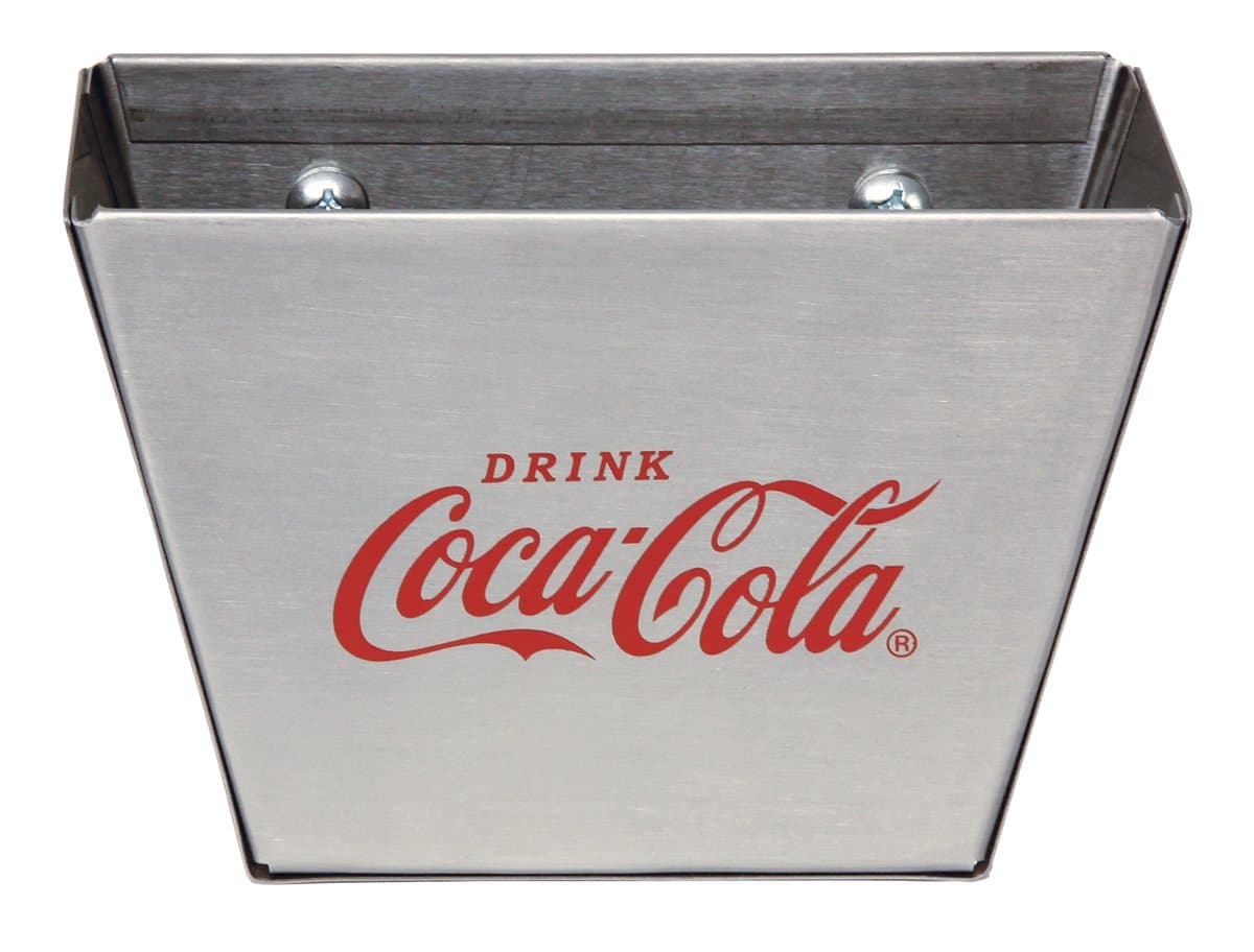 TablecraftTableCraft Coca-Cola Stainless Steel Cap Catcher, Red/Silver
