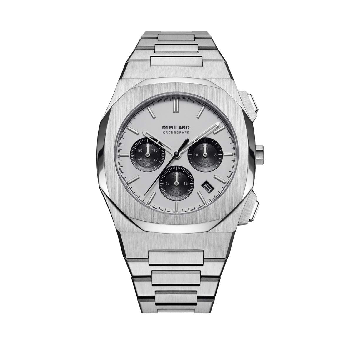 Panda Chronograph Quartz Silver Dial Men's Watch CHBJ05