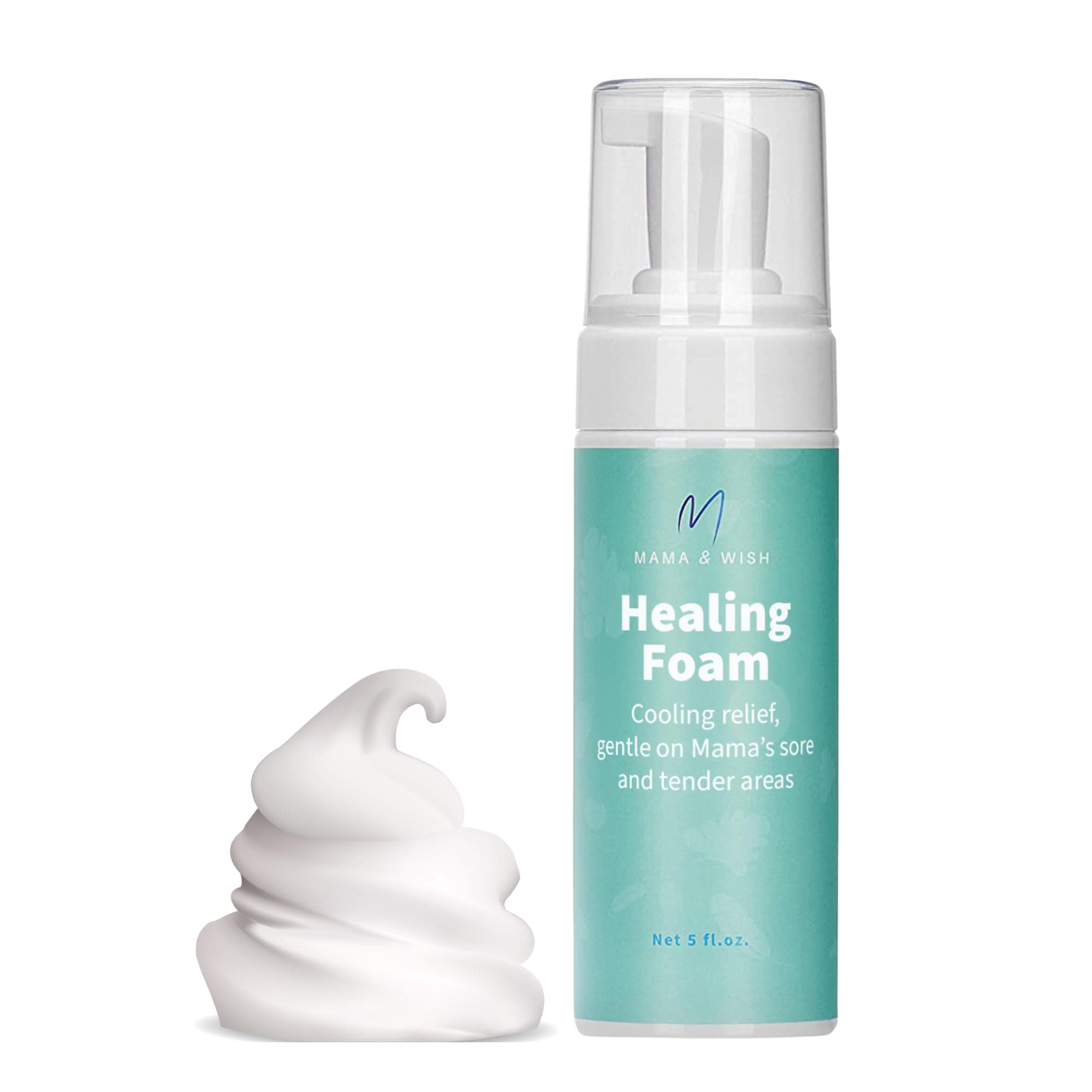 Witch Hazel Perineal Healing Foam - Postpartum Essentials - Medicated Postpartum Spray for Perineal Relief - Postpartum Care and Recovery, Hemorrhoid Perineal Spray, After Birth Essentials