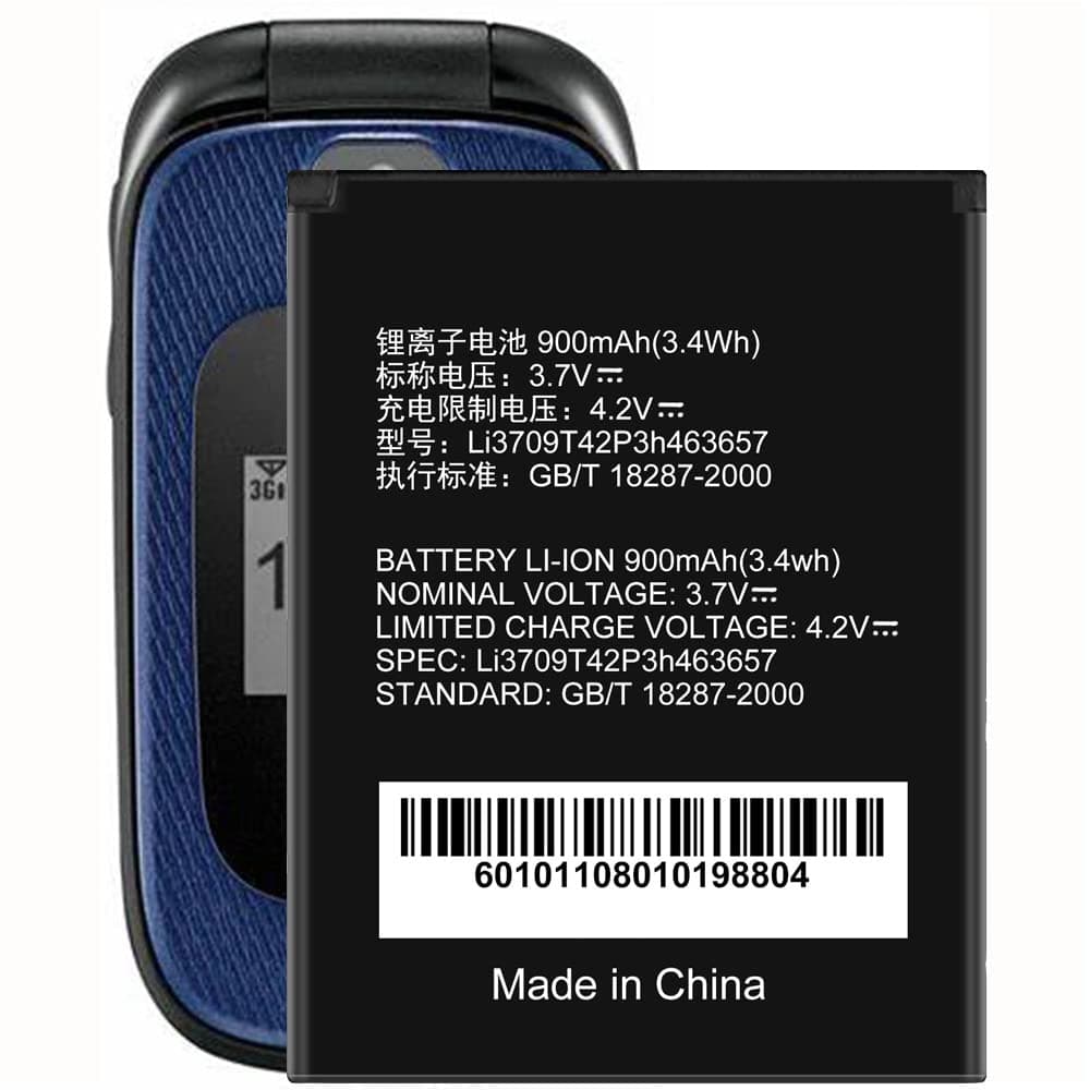 WUHAO Replacement Battery Compatible with AT&T ZTE GoPhone Z221/Z222 GoPhone/Z223 GoPhone,Li3709T42P3h463657 Battery