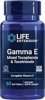 Life Extension Gamma E Mixed Tocopherols & Tocotrienols 60 Softgels