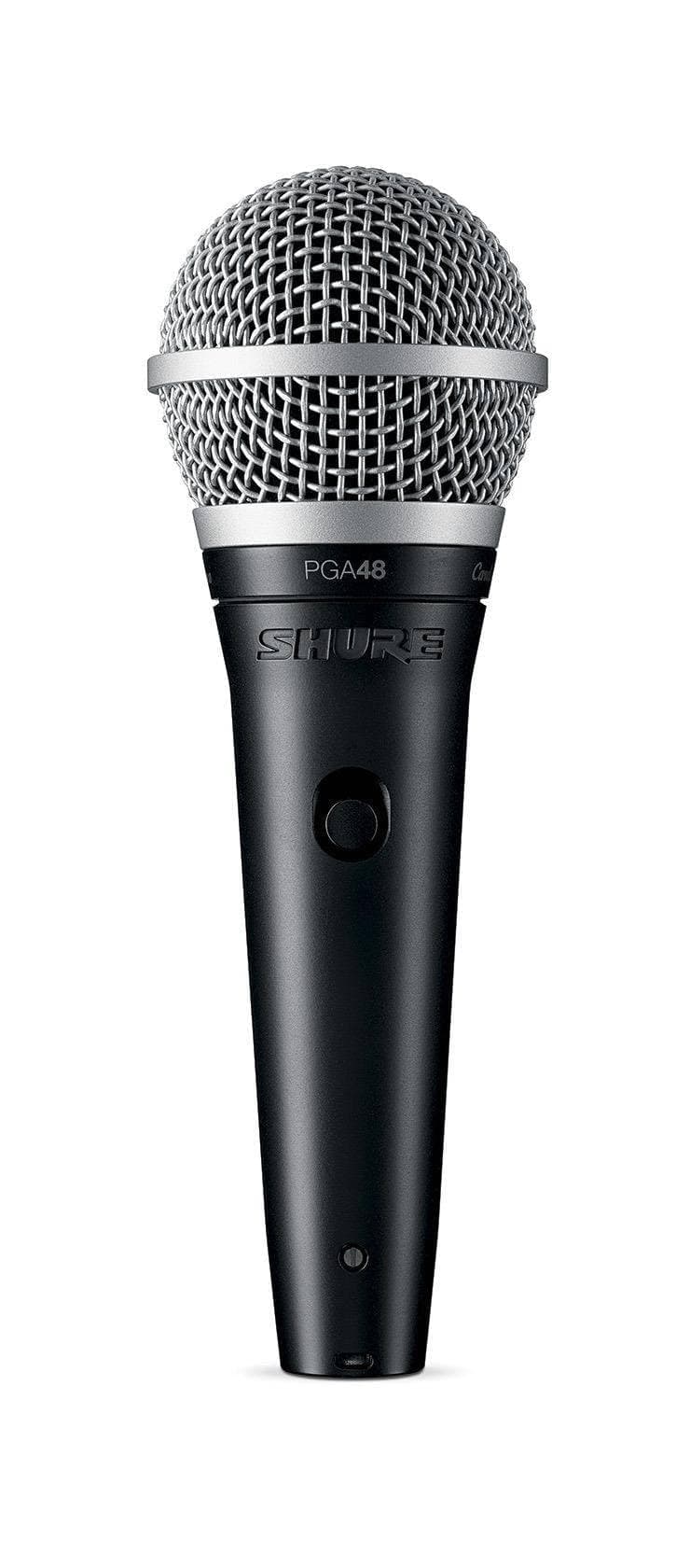 PGA48-XLR Cardioid Dynamic Vocal Microphone with 15' XLR-XLR Cable, Black, 5.00 x 10.00 x 3.50