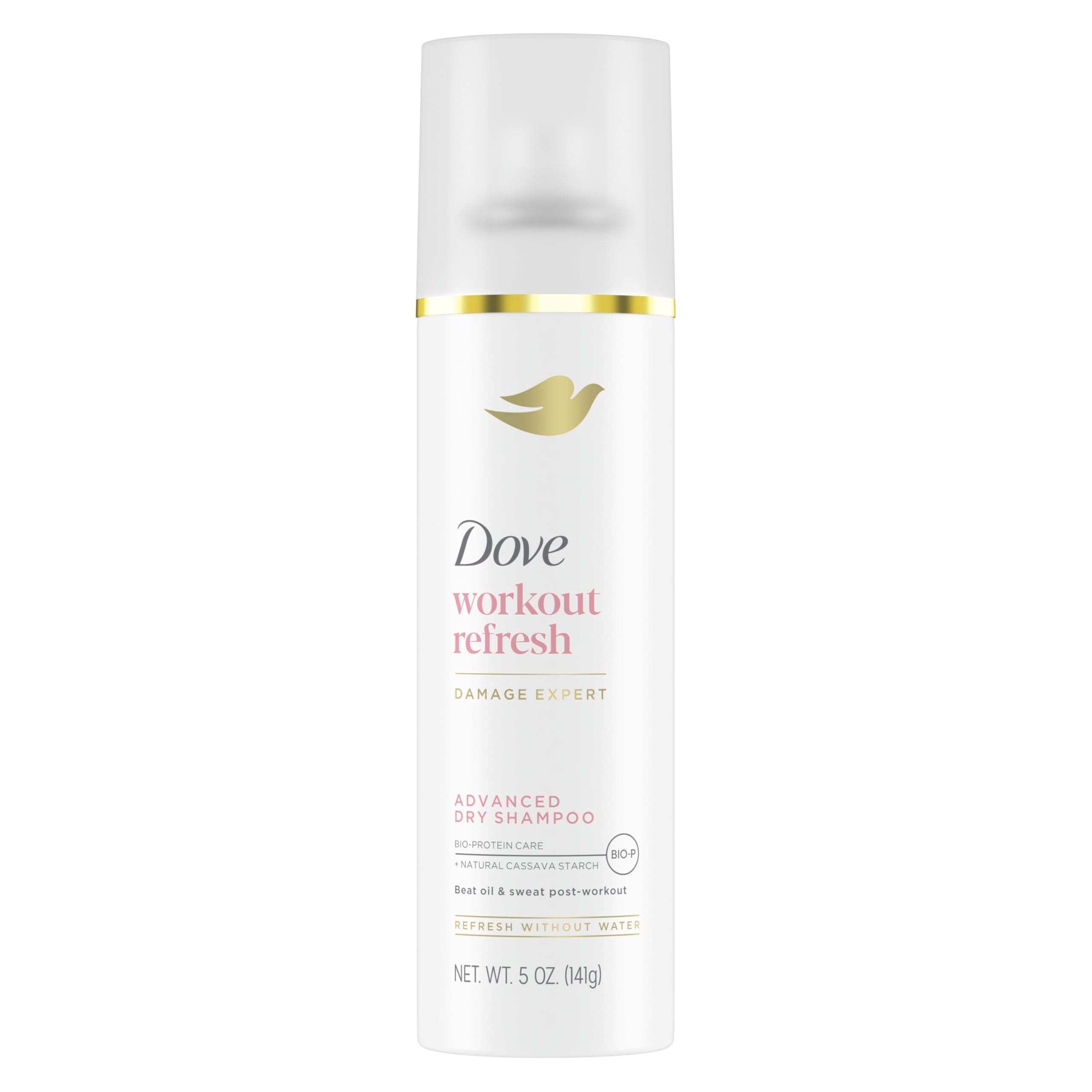 Dove Advanced Dry Shampoo Workout Refresh & Revive Post Workout Hair Without Water Lasting Fragrance for 2 Days 5 oz