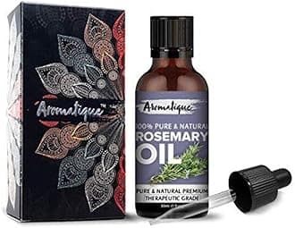 Rosemary Essential Oil 30ml | 100% Pure Natural | Multipurpose Care for Hair Scalp and Skin | Suitable for Aromatherapy and Daily Use for Men and Women