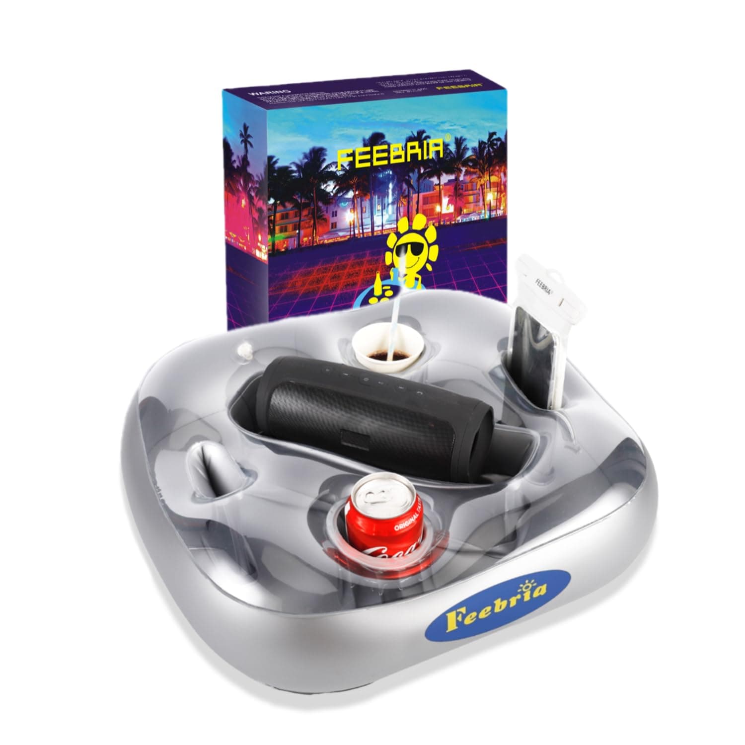 Upgraded Pool Drink Holder Drink Float for Hot Tub,Beach and Party Decor