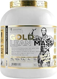 Kevin Levrone Gold Lean Mass | Pineapple Flavor | 3 Kg | 70g Protein per Serving | 676 Calories | Supports Muscle Growth, Strength & Recovery