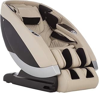 Human Touch Super Novo Zero Gravity Massage Chair - Virtual Therapist w/Alexa, Cloud Touch Acupressure - 3D & 4D Full Body Massage, Stretch & Deep Tissue for Recovery - 38 Wellness Programs, Cream
