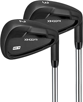 XM-01 Individual Golf Irons or Golf Irons Set - Premium Men Golf Club Iron with Steel Shaft for Right Hand Golfers Stiff Flex