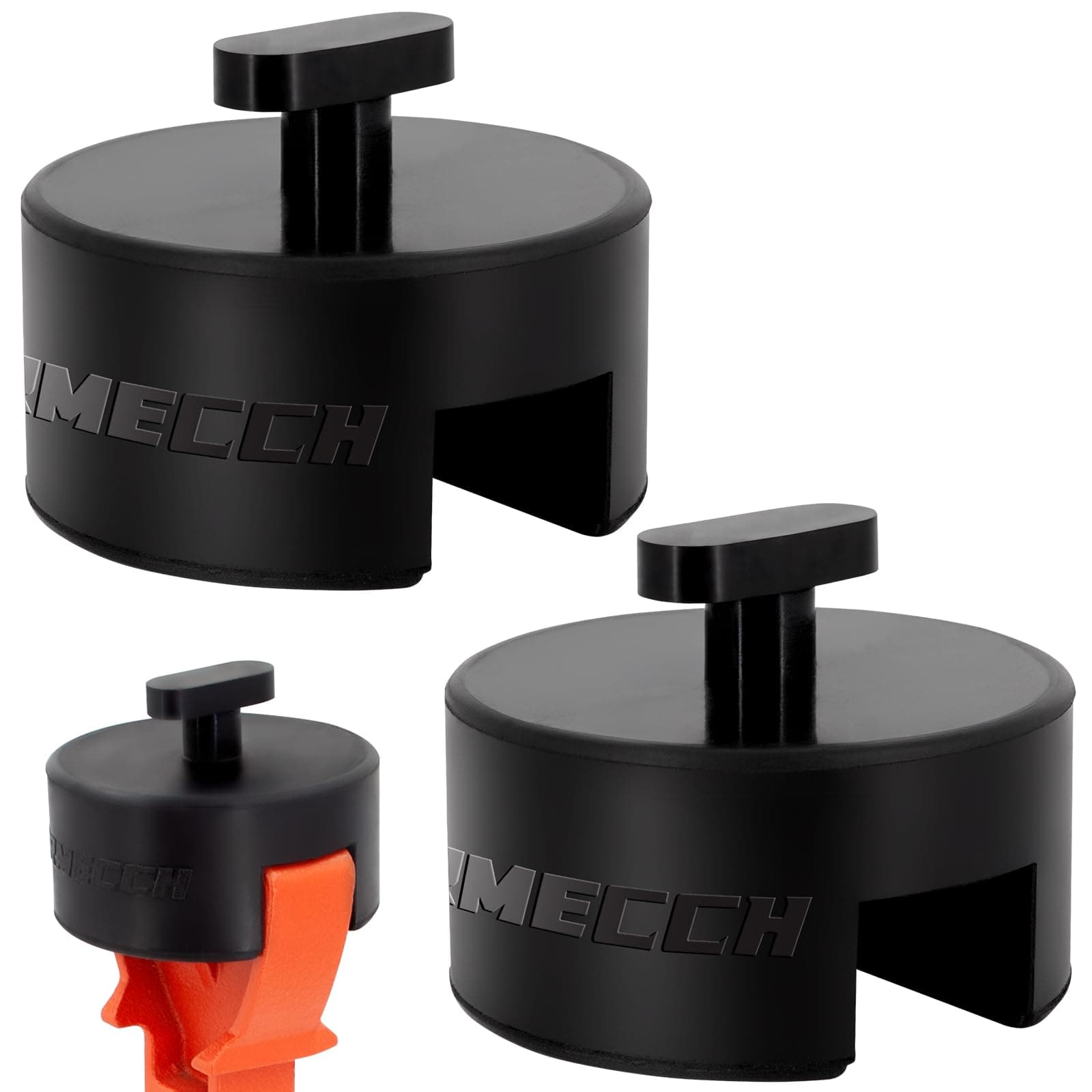 Jack Stand Pads for Corvette Cruiser C5 C6 C7 C8 GS Z Z51 Z06 Accessories, Jacking Pucks for Chevrolet Adapter, 2 Pack