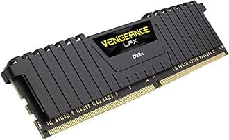 CORSAIR VENGEANCE LPX 8GB (1x8GB) DDR4 2400 (PC4-19200) C16 1.2V Desktop Memory - Black