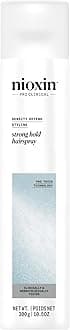 NIOXIN Density Defend Styling Strong Hold Hairspray For Long-Lasting Hairstyles Humidity Resistant 10.6 Fl oz.